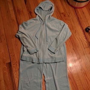 Learner NewYork and Company velour suit